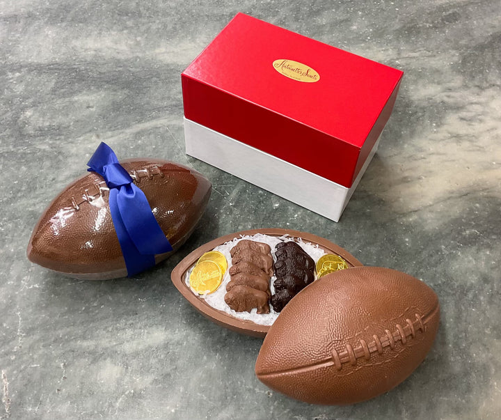 Chocolate Football Centerpiece